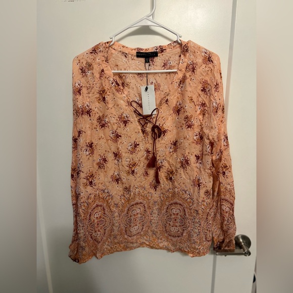 NWT Sanctuary Sheer Blouse - Picture 2 of 11